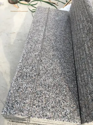 Строительный материал 600*600 мм и 300*600 мм Лестница из натурального камня Полированная гранитная плитка G361 Wulian Flower